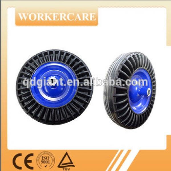 High quality heavy duty 16inch solid wheel for wheelbarrow #1 image