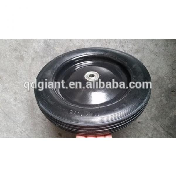 10&quot;x1.75 lawnmover solid rubber wheel #1 image