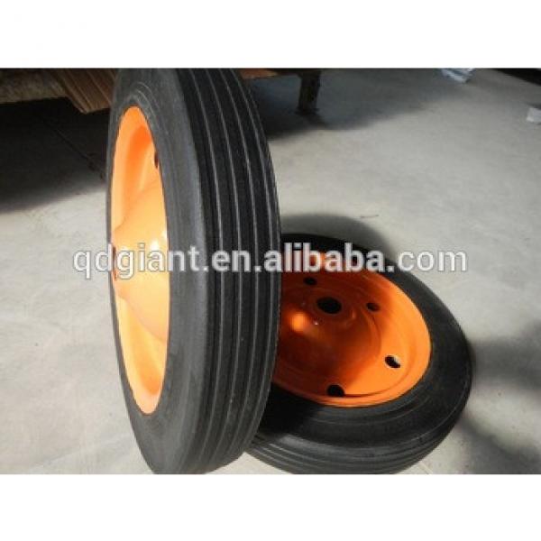 13&#39; solid rubber wheel #1 image