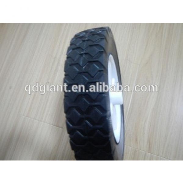 8 inch semi solid tire and wheel #1 image