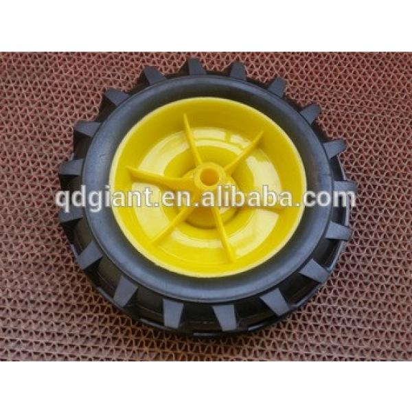 7.5inch semi solid wheel for toy cart #1 image