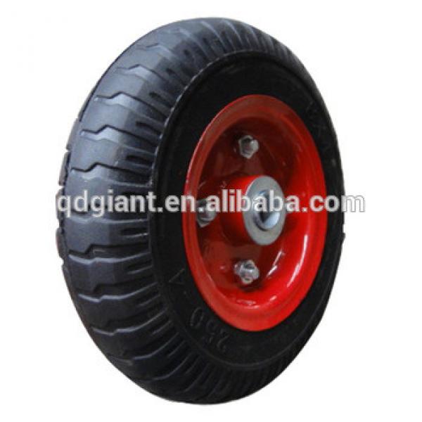 china wholesale rubber wheel for beach trolley cart and kids wagon 2.50-4 #1 image