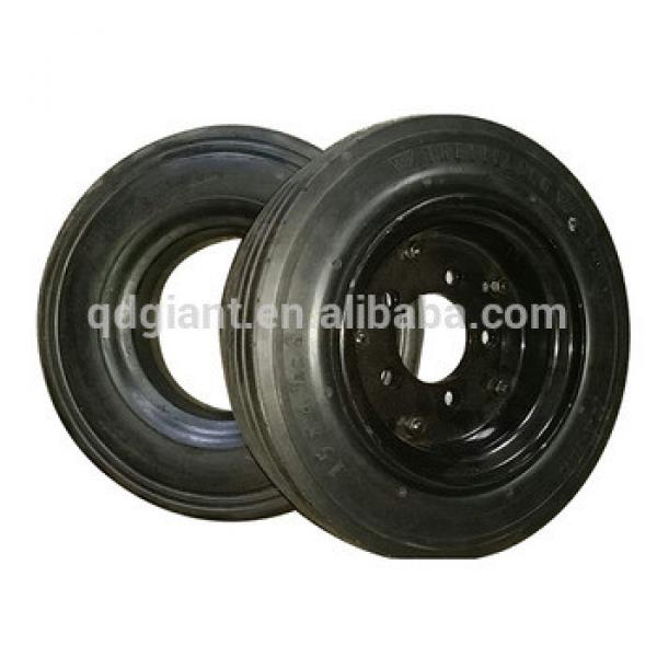 4.00-8 tubeless high quality solid rubber wheel #1 image