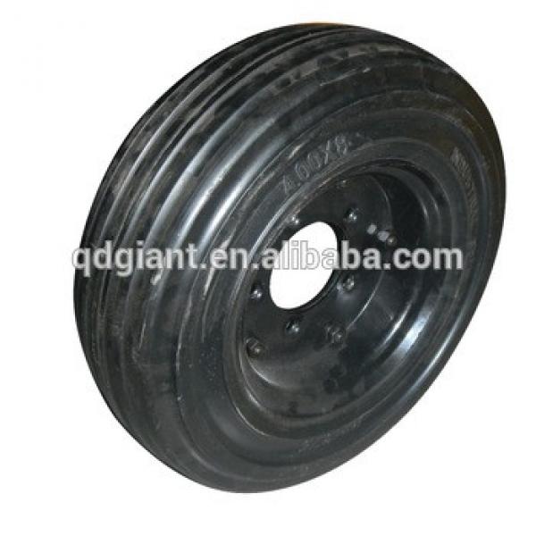 cheap solid wheelbarrow wheels 400-8 #1 image