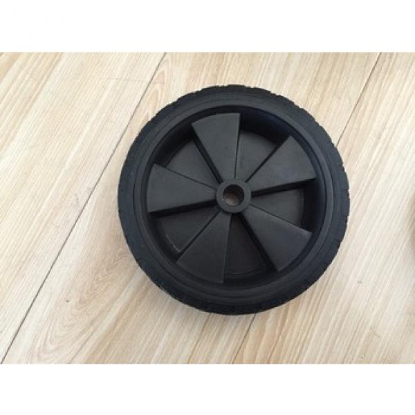 6 inch small solid garbage bin wheels #1 image