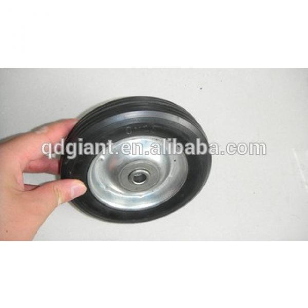 Small Wheel 6 Inch Solid Rubber Wheels #1 image