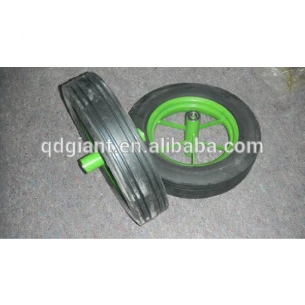 cheap 16 inches solid rubber wheel / wheelbarrow tire #1 image