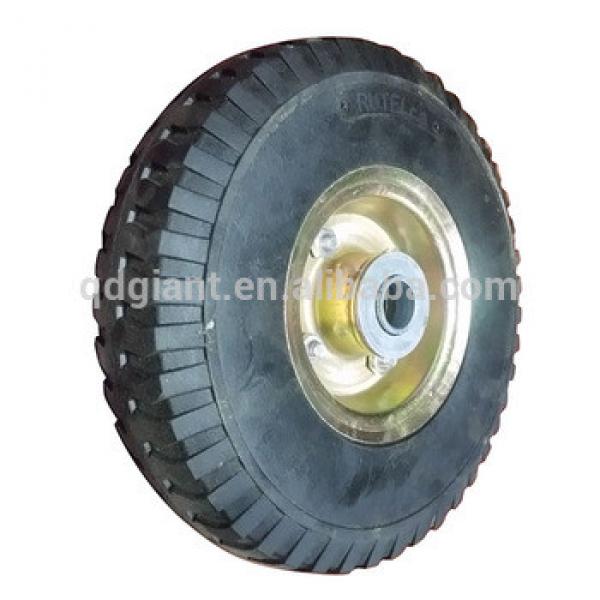 10&quot;x3.00-4 top quality solid rubber wheel for hand trolley #1 image