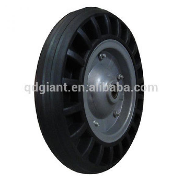 Gray steel wheels solid tires 13&quot;x2.50-8 #1 image