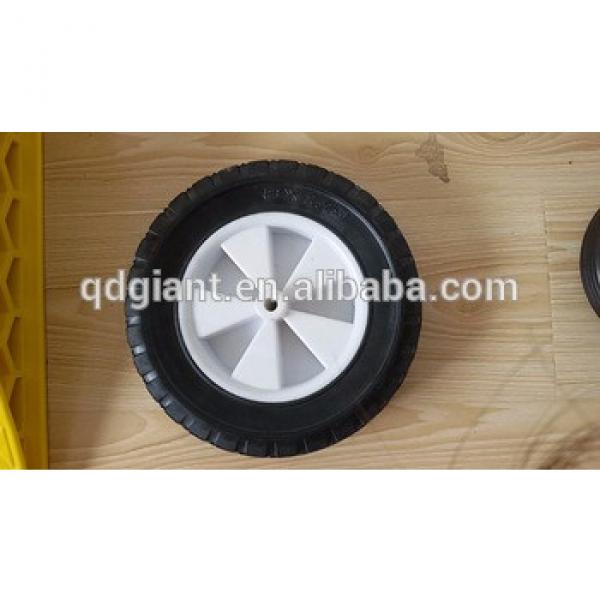 China 8&quot;x1.75&quot; small solid rubber wheel for sale #1 image