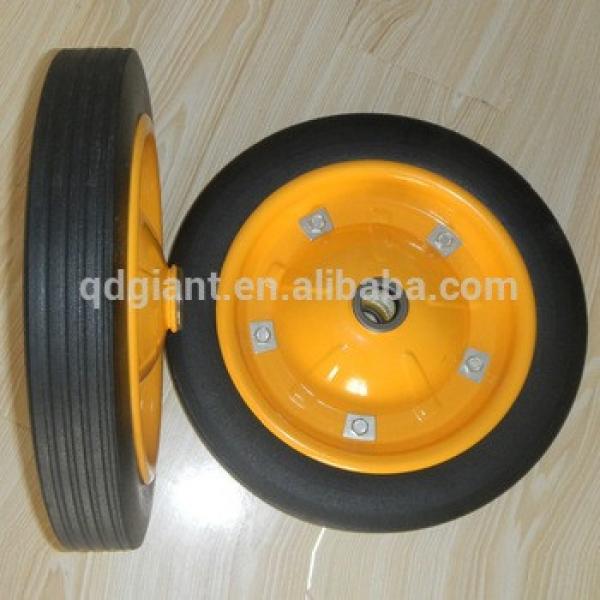Popular among Africa market 13&quot;x3&quot; solid rubber wheel #1 image