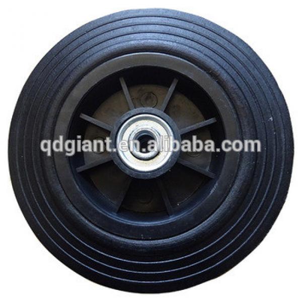 8inch solid rubber wheel for dustbin #1 image