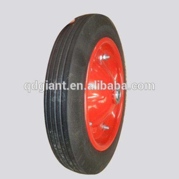 china tyre wholesale solid rubber beach trolley cart wheel #1 image