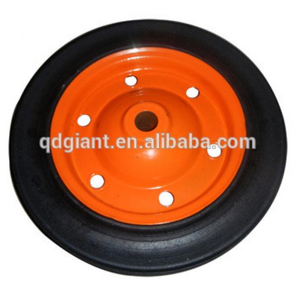 Solid Rubber Wheel uesd in Construction Hand Cart #1 image