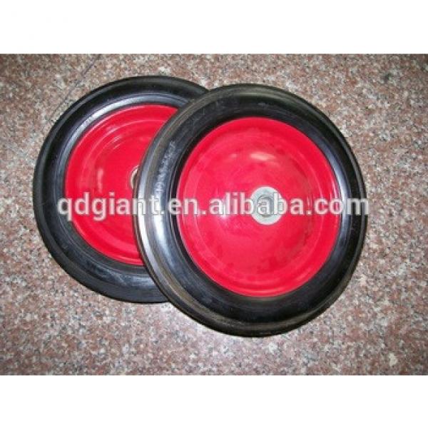 400-8 industrial solid rubber wheel #1 image
