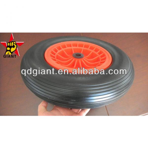 pu foam wheel 4.00-8 for industrial barrow #1 image