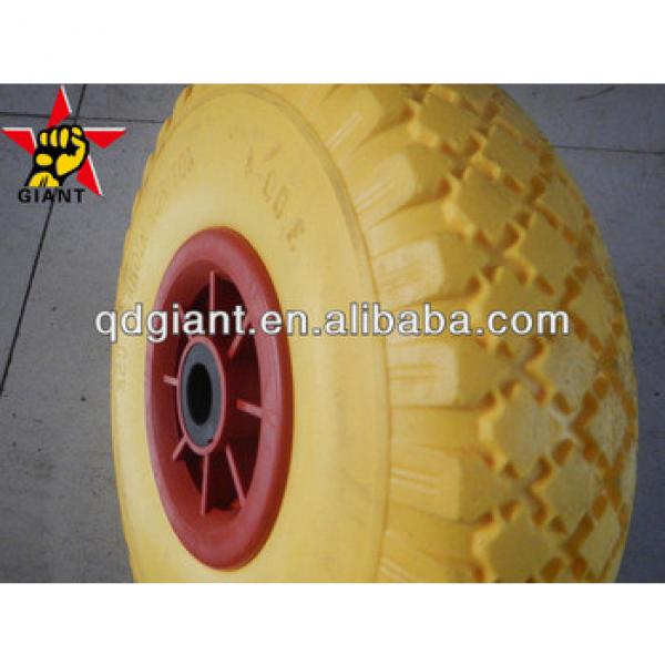 Qingdoa Yinzhu yellow pu foam wheel PU 1017 #1 image