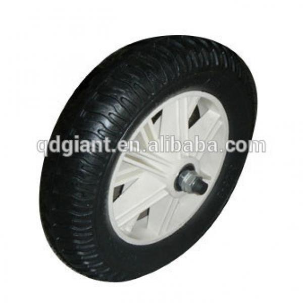 Puncture Proof Wheel PU for Wheelbarrow Complete 3.25-8 #1 image