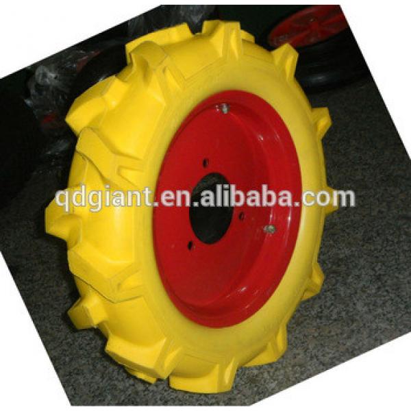 Solid Tubeless PU Foam AGR Tractor Tires and Wheels #1 image