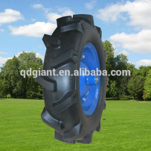 heavy duty 4.00-8 pu foam wheel for agriculturing #1 image