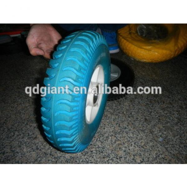 flat free polyurethane foam wheels 3.50-5 #1 image