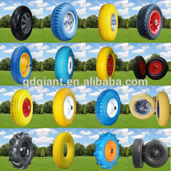 Provide puncture proof Strong toughness wear-resisting PU foam wheels #1 image