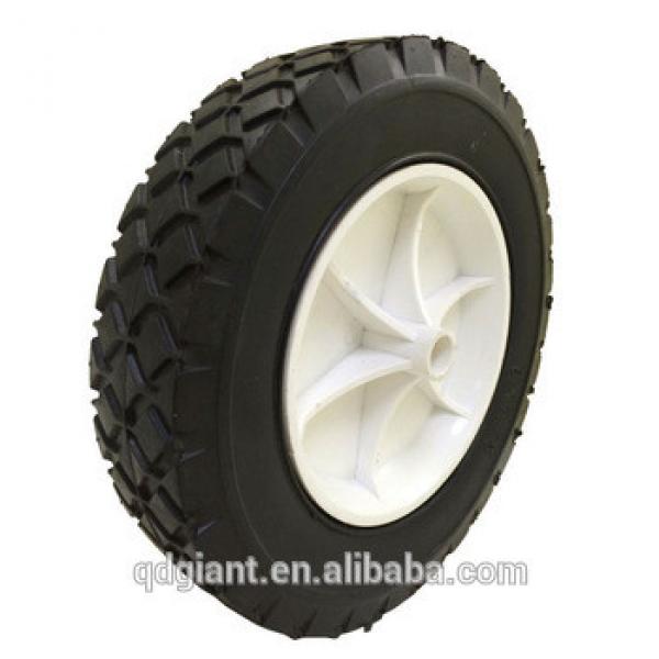 High quality 200x50 plastic wheels for folding wagon #1 image