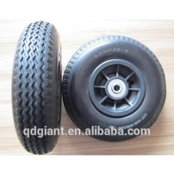 best sell and low price PU wheel 2.50-4 with plastic rim #1 image