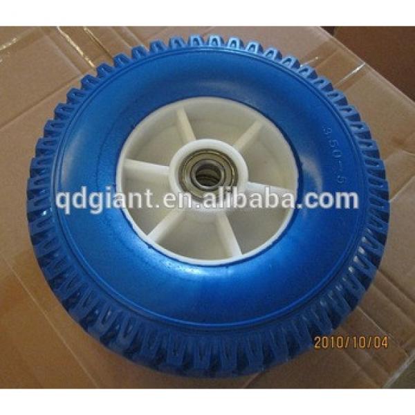 12inch pu foam wheel for hand cart #1 image