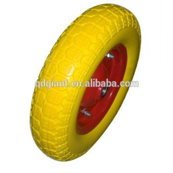 Top quality 13inch flat free tire for wheelbarrow #1 image
