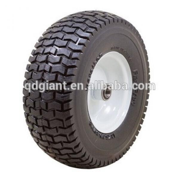 13inch big flat free tire for wheelbarrow #1 image