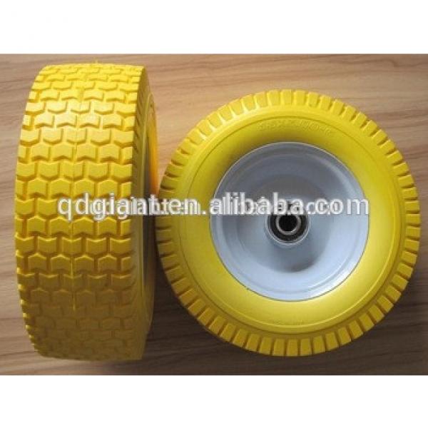 PU foam wheels 13x5.00-6 with turf tread #1 image