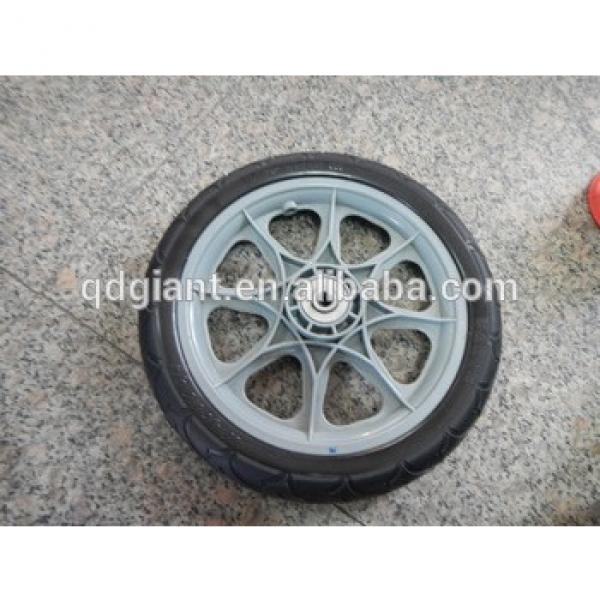 12in pu tire with plastic rim for toys #1 image
