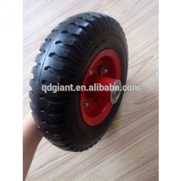 Hot selling and High Performance Strong 2.50-4 8inch Pu foam wheel #1 image