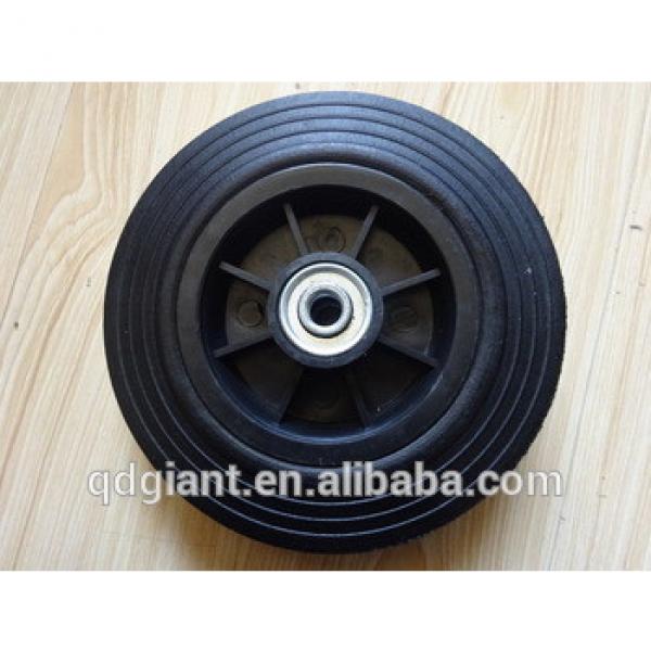 200mm solid rubber tyre for trolley , garden tool cart #1 image