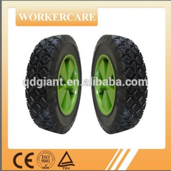 8inch small semi-pneumatic rubber wheel #1 image