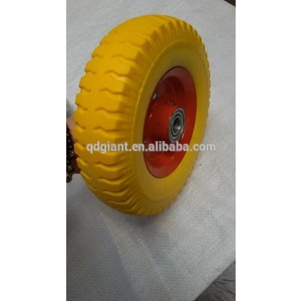 8&quot;x2.5&quot;colorful pu foam wheel for tool cart #1 image