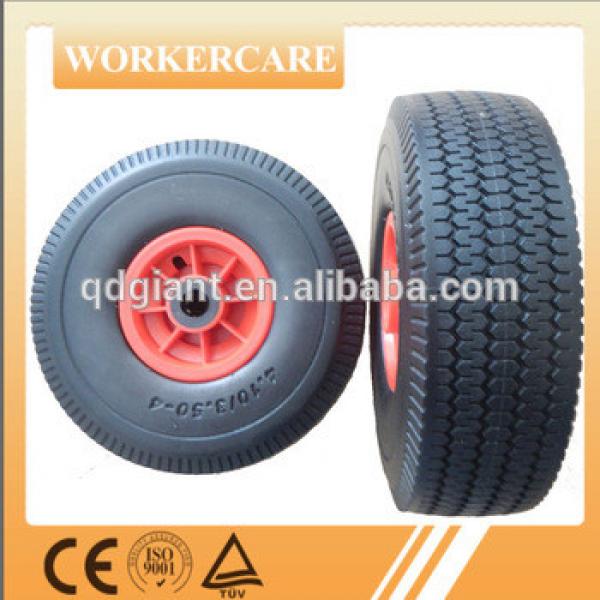10 inches puncture proof PU foam wheel 3.50-4 #1 image