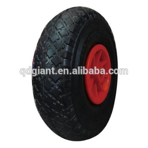 3.00-4 light weight rubber wheel for trolley cart #1 image
