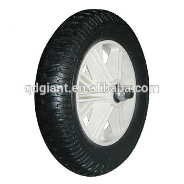 light weight rubber wheel for trolley cart #1 image