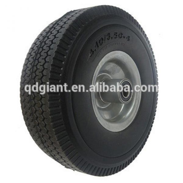 3.50-4 light weight rubber wheel for trolley cart #1 image