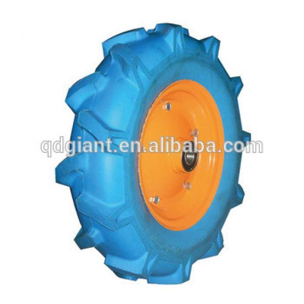 Agricultural PU rubber wheel with steel rim #1 image