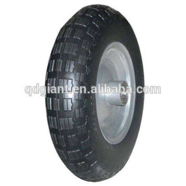 Foodful PU rubber wheel blue tyre #1 image