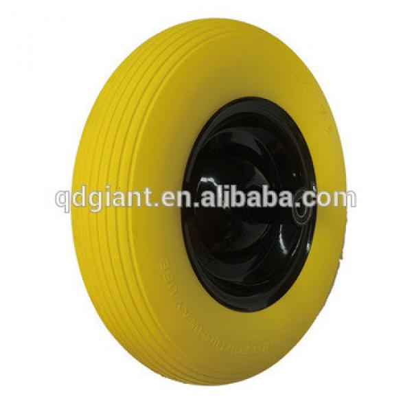 400-8 PU rubber wheel not use hight way #1 image