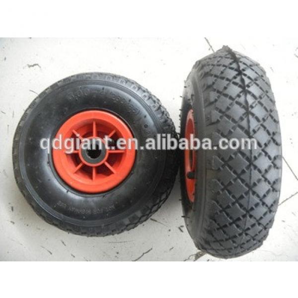 3.00-4 Pneumatic Tire and Rim used in Garden Hand Trolley #1 image