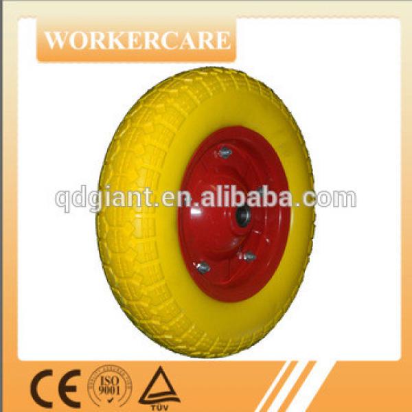3.50x7 wheelbarrow polyurethane PU foam wheel 3.50-7 #1 image