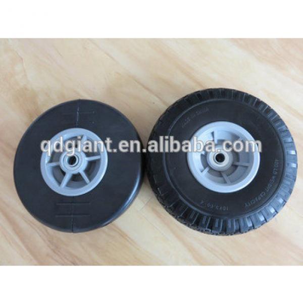 Heavy duty 200kg load capacity 10inch pu filled wheel for tool cart #1 image