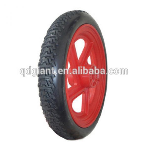 12&quot; X 2 &quot; PU rubber wheel for bicycle tyre #1 image