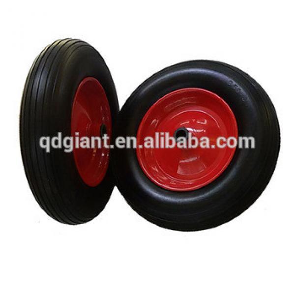 PU foam flat free wheelbarrow tire 3.50-8 #1 image