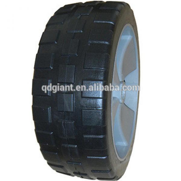10 inch durable PU solid wheel #1 image